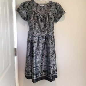Paisley print dress