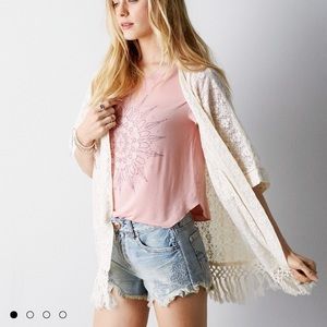 American eagle lace kimono