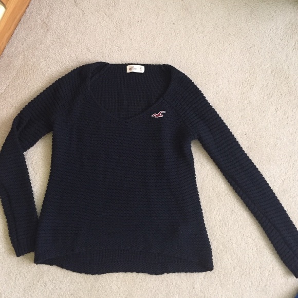 Hollister Navy Sweater Size XS