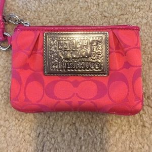Coach wristlet