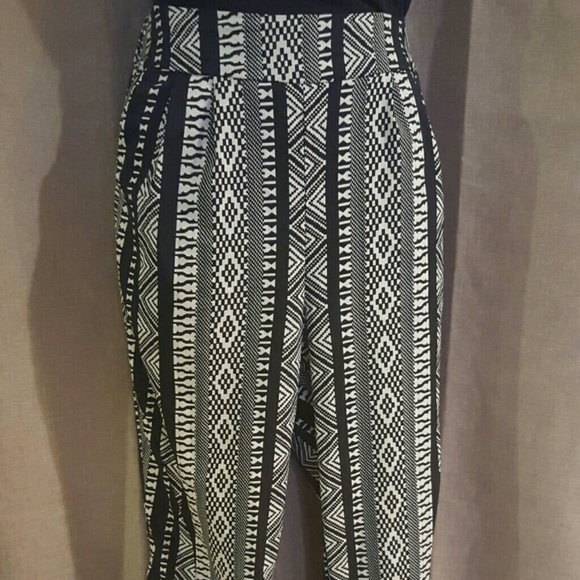 Pants - SOLD NOT FOR SALE Black and white pants