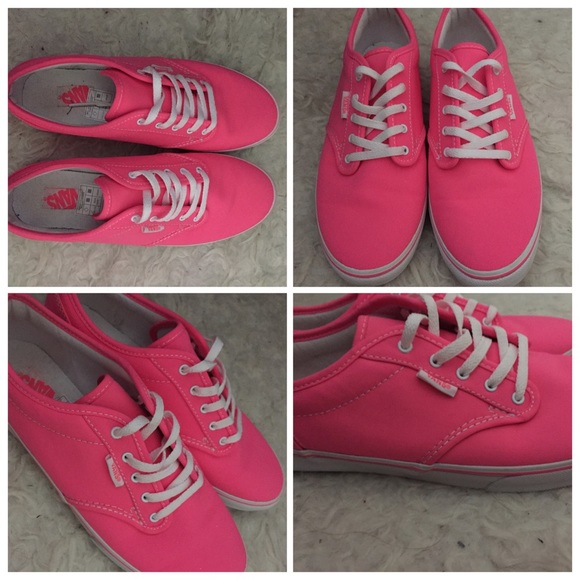 Hot Pink Vans - Picture 1 of 2