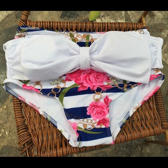 High Waisted Bathing Suit 👙💕