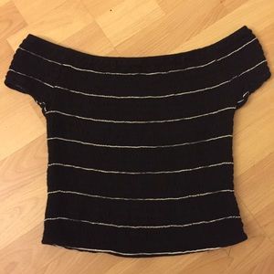 Brandy Melville off the shoulder top.