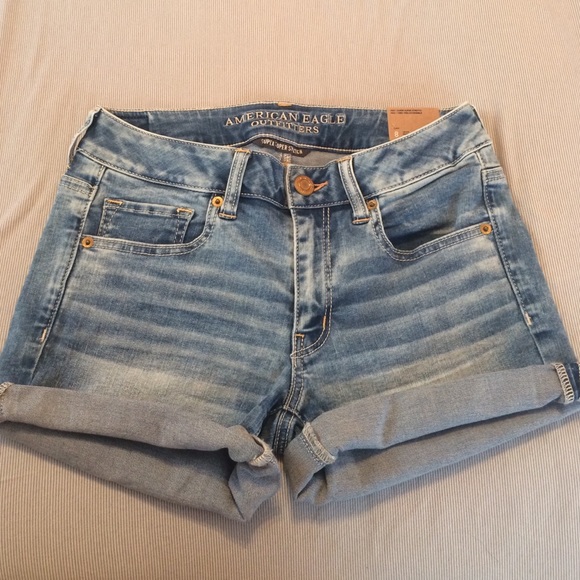 American Eagle Outfitters Denim - American Eagle Midi Shorts