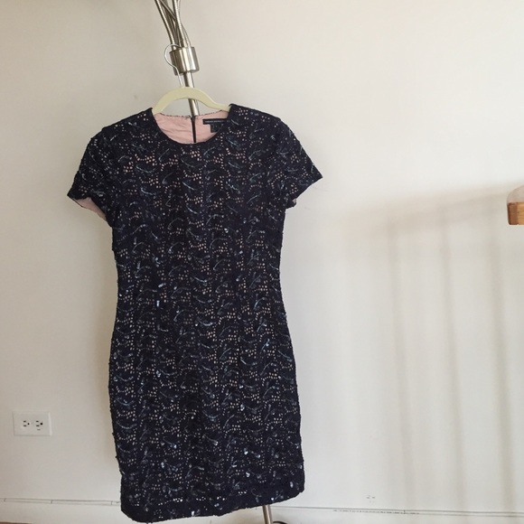 Beaded sheath dress