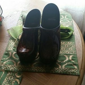 Cheetah print Dansko clogs