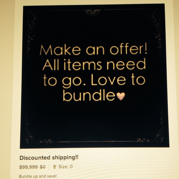 Discounted shipping!!! Discounted Bundles!!!