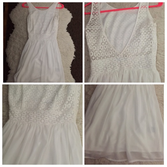 White Spring Dress - Picture 1 of 1