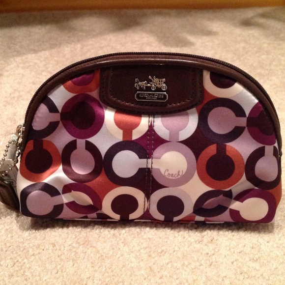 SOLD Coach makeup case!