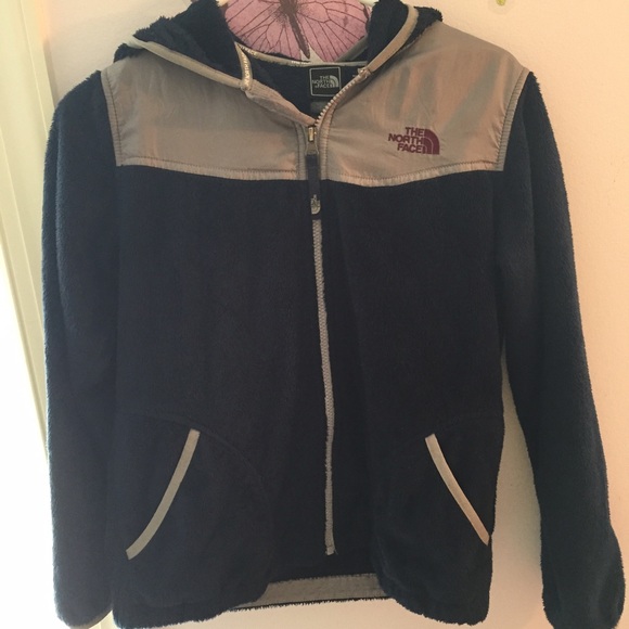 Navy Blue North Face Jacket