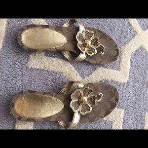 Coach sandals