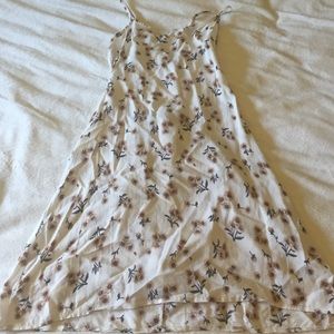 floral cross-back sundress