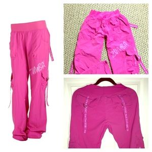 Fuchsia Zumba Wear Cargo Pants