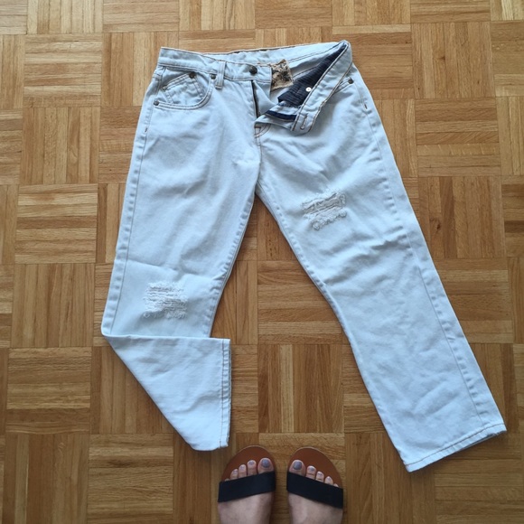 Ripped Boyfriend jeans