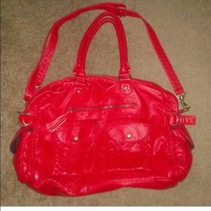 Bright red BDG purse