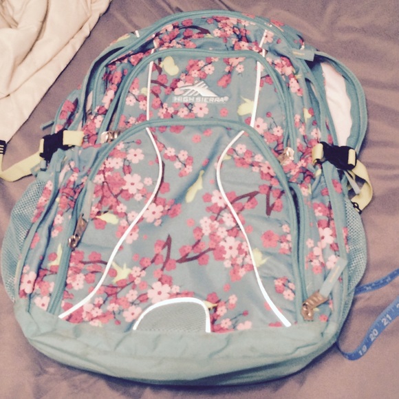 High Sierra teal backpack