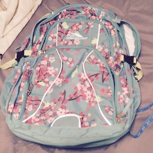 High Sierra teal backpack