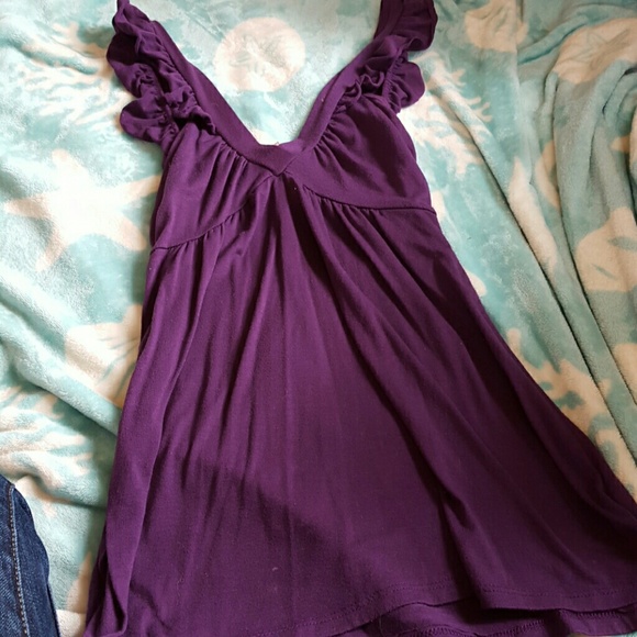 Flowy purple tank top!