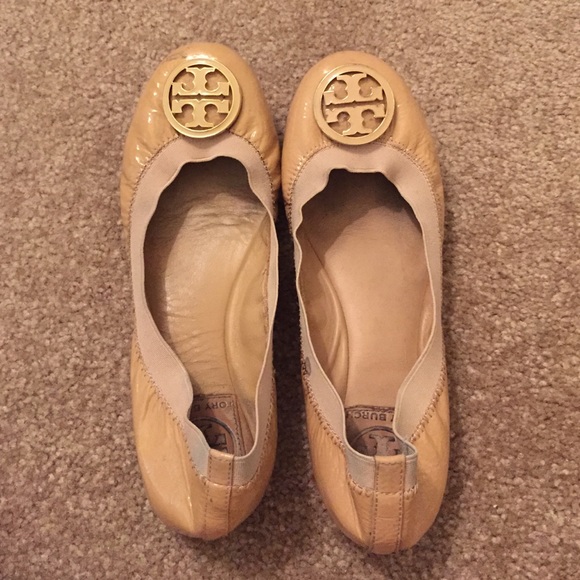 Tory Burch Beige Flat 6.5