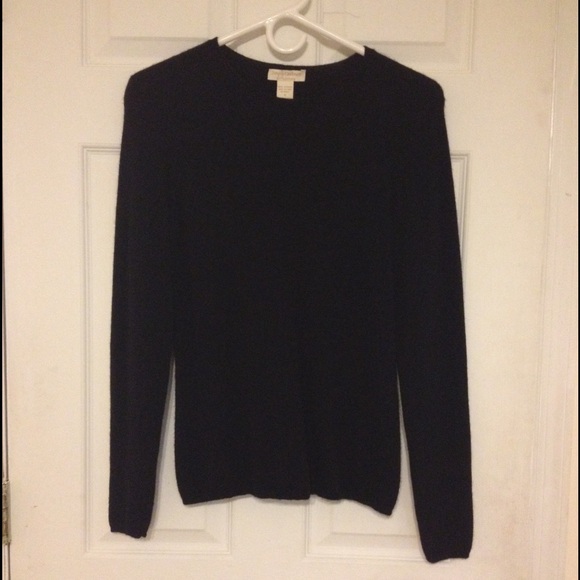 Black Cashmere Sweater