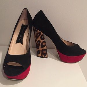 Boutique 9 suede platforms