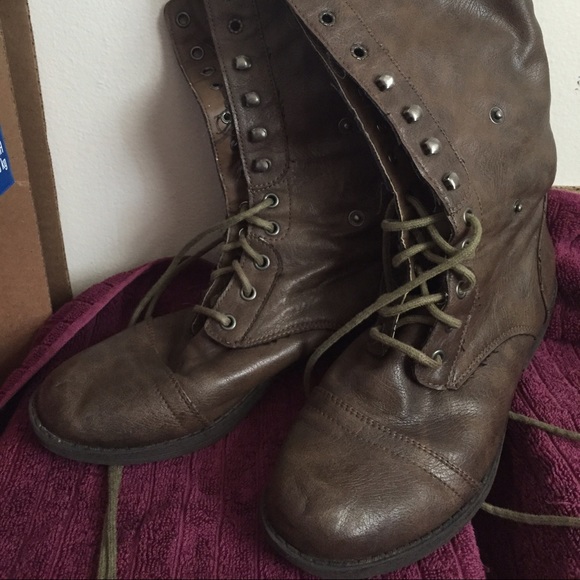 Madden Girl leather boots