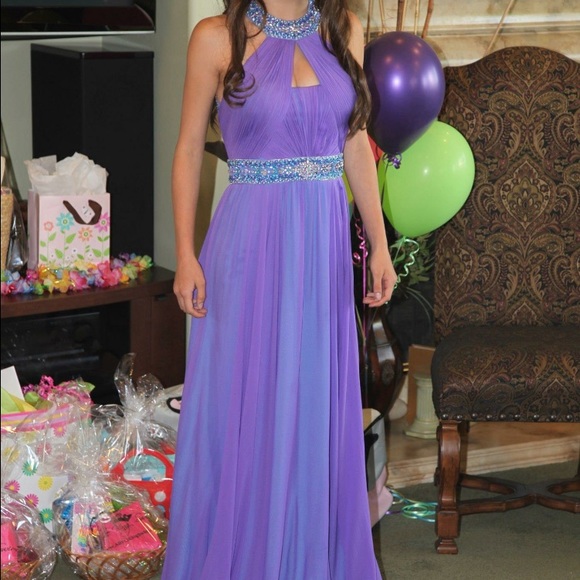 Purple pageant /prom dress
