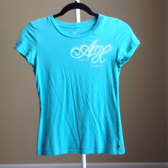 Aqua shirt