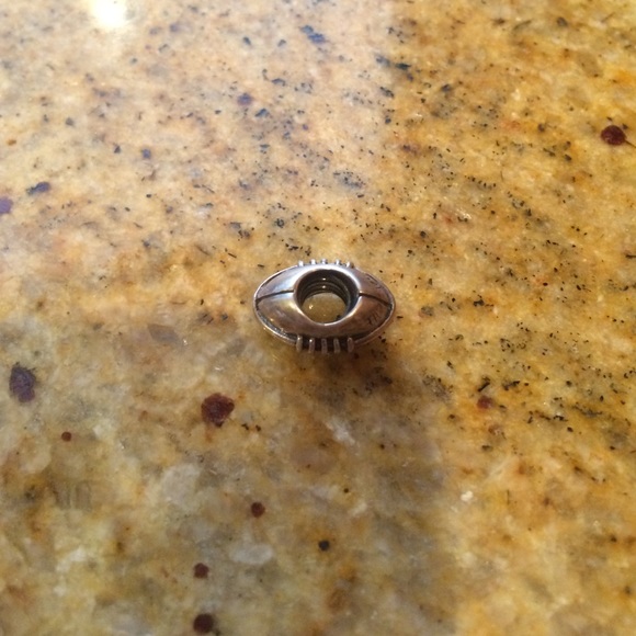 retired football pandora charm