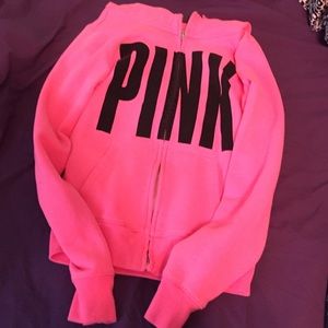 Victoria's Secret pink funnel neck jacket *ON HOLD