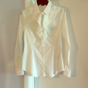 Benetton Tops - Benetton ruffle blouse. Benetton Tops - Benetton ruffle blouse.