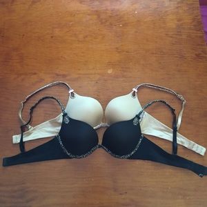 34B Victoria Secret Push Up Bras