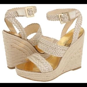 Michael Kors Juniper sandal in soft white 9.5