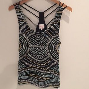 Parker beaded tank