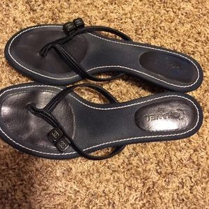 Chanel sandals in great condition! Size 38 fit 7.5