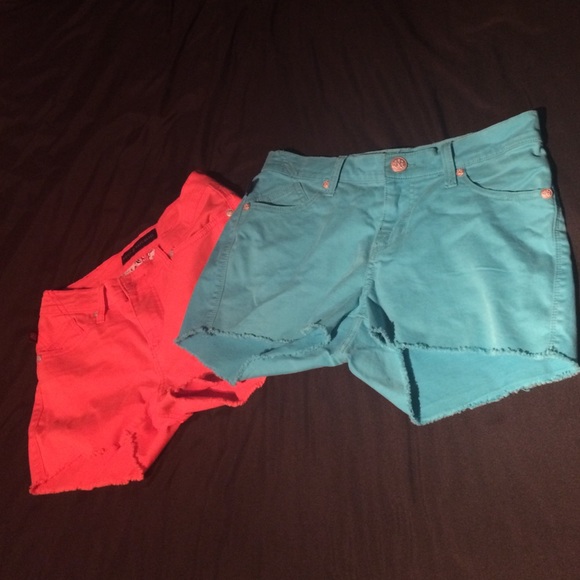 Rock & Republic Orange and Blue Shorts!