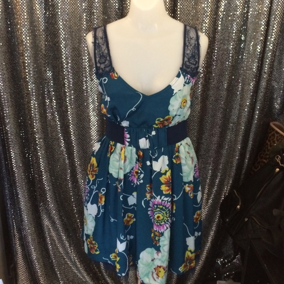 Free People floral print dress