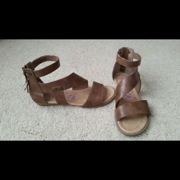 Blowfish brown sandals