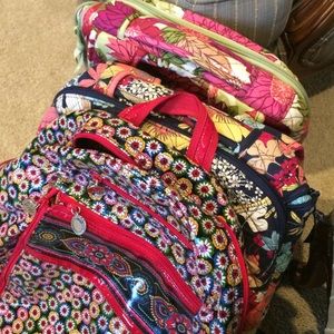 All 3 Vera Bradley Backpacks