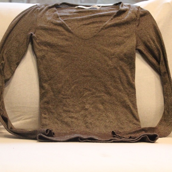 Michael Stars One-Size-Fits-All Olive Long-Sleeve