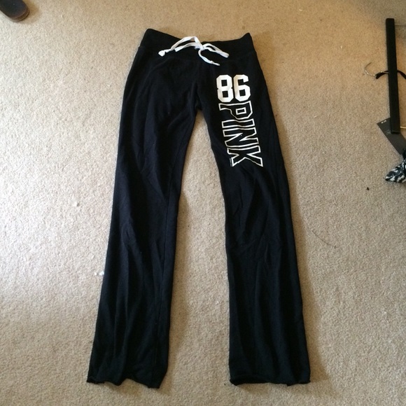VS PINK black sweat pants