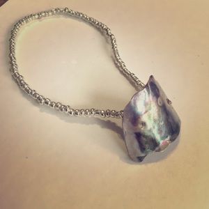 Silver Seashell Bracelet