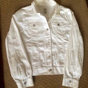 Bass White Denim Stretch Jacket for Kids!