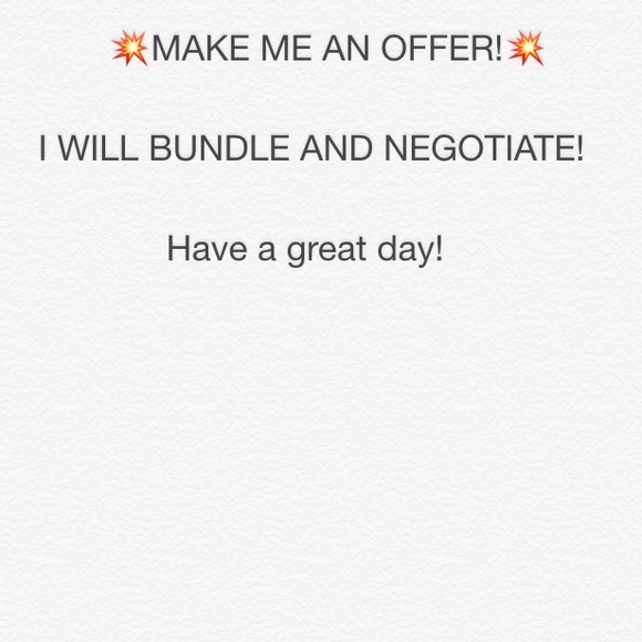 Make me an offer!!