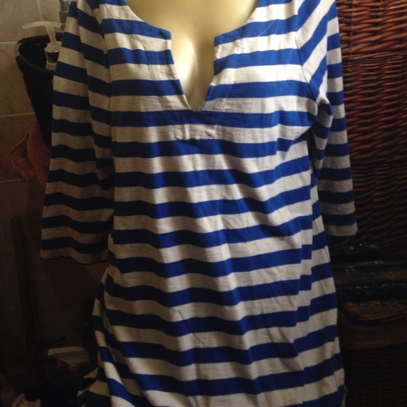 Jcrew striped dress - Picture 2 of 4