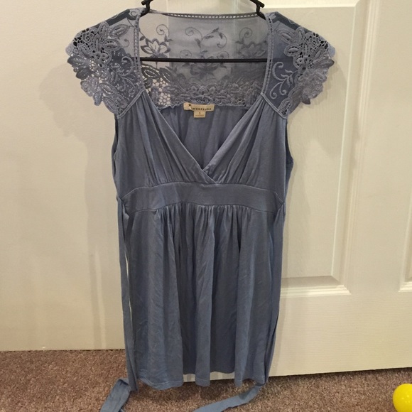 Lace tank top
