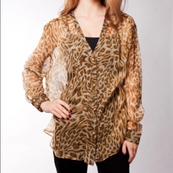 Boulee Ronnie Top in Leopard