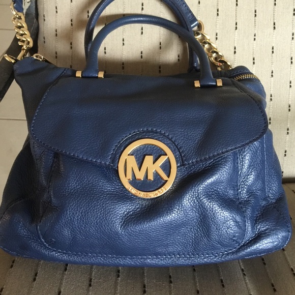 Blue Michael Kors shoulder bag
