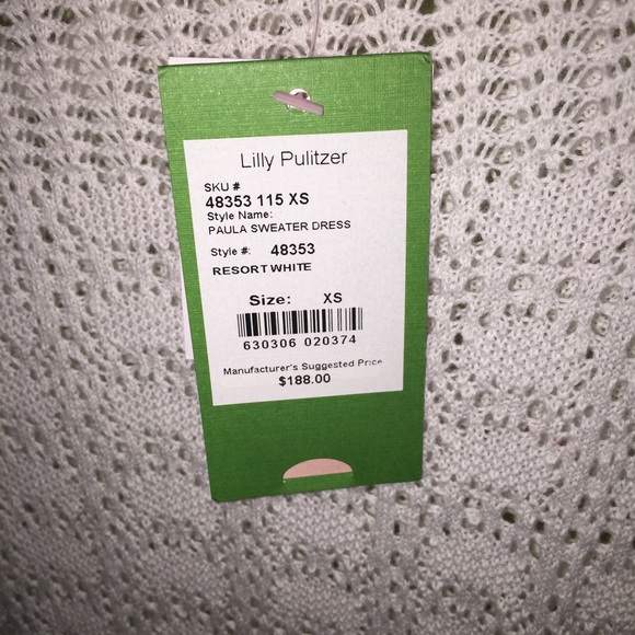 White Lilly Pulitzer Dress - Picture 3 of 3